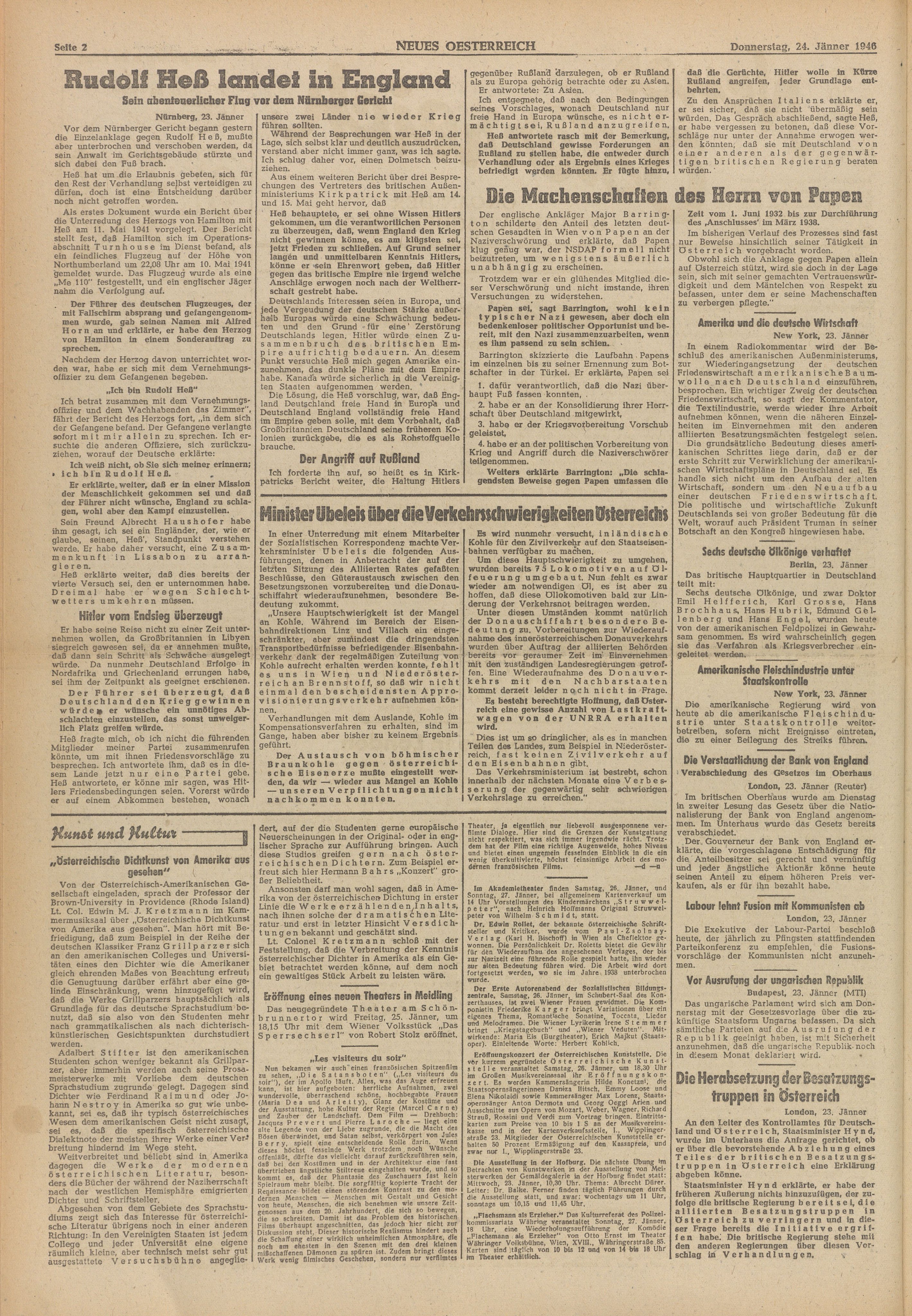  Zeitung-Neues-Oesterreich-1946-01-24-Seite-2  